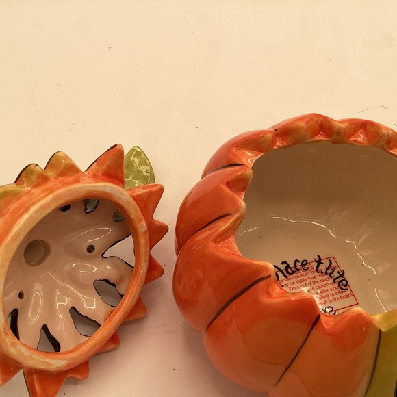 Pumpkin Happy Face. T-Lite Holder - Picture 5 of 6